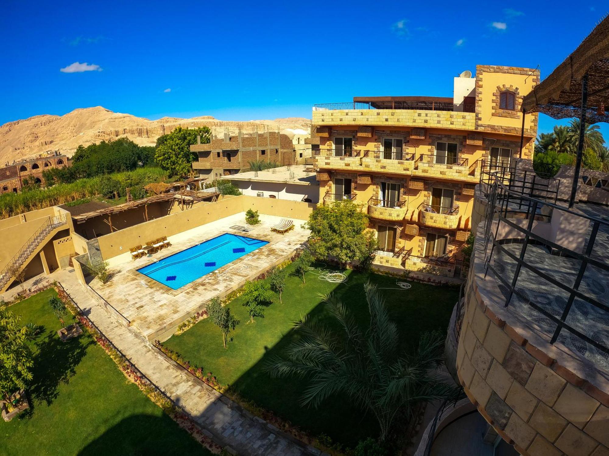 New Memnon Hotel Luxor Exterior foto